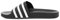adidas Damen Adilette Slide Sandal, Core Black/White/Core Black, 47 1/3 EU