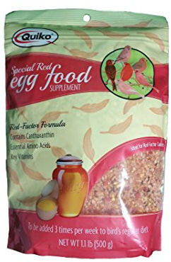 Quiko Special Red Eggfoods - Net Wt. 1.1 lbs