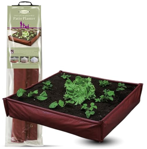 Large Raised Bed Grow Bag Planter Outdoor Garden Flower Bed Vegetable Salad Tomato Plant Growing Pot Container