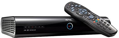 Sky Plus HD Box with 2 TB Hard Drive
