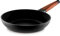 CASTEY - Sartén de Inducción Castey, Modelo 5-28, Tamaño 28 cm, Aluminio y Mango de Madera de Cedro, Revestimiento Antiadherente, sin PFOA, Base Full Induction, Apta para Todas las Cocinas