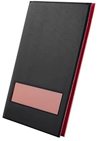 Rexel A4 4400462 Prostyle Onview A4 display book, 20 pockets, black/garnet