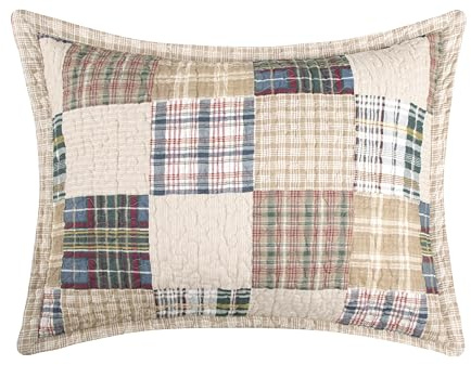 Greenland - GL-1304ES Oxford Standard Sham-Multi, Multicolor