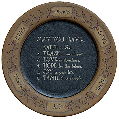 CWI Gifts G31499 CWI Gifts 11 May You Have...Plate, Multicolor