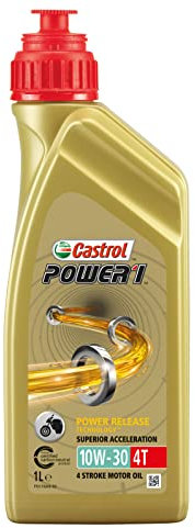 CASTROL Motoröl 10W-30 Power 1 Synthetiköl Motor Öl API SL 4T 1L