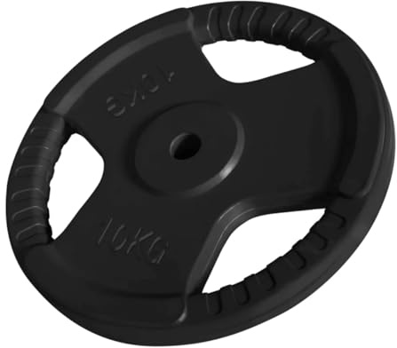 Discos de pesas con agarre y revestimiento de goma 30 mm /31 mm 1,25 kg - 25 kg
