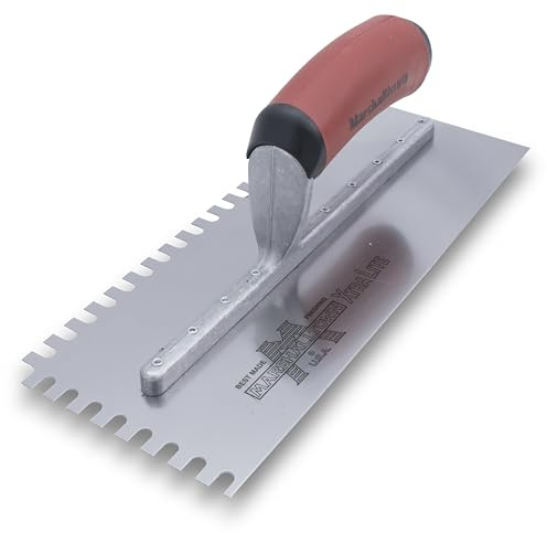 1/4x3/8x1/4 U-Notch Trowel
