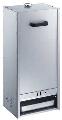 Peetz Räucherofen aluminiert mit Schieber (für ca. 20 Fische hängend/liegend oder 20 Aale bis 55 cm hängend)