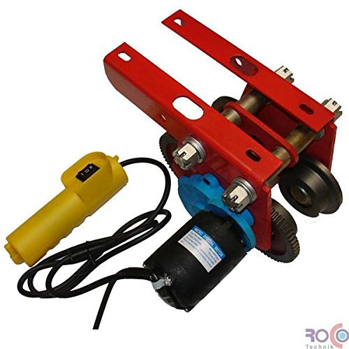 Crossfer Elektrische Laufkatze TD0.5 für elektrische Seilwinden bis 500 Kg, T-und H Träger Montage