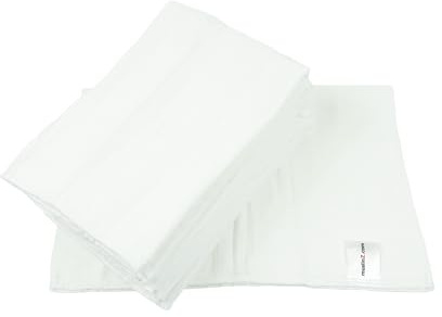 MuslinZ 6er Packung Size1 Prefold Musselin Windeln Weiß (Weiß)…