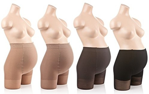 CzSalus Collant Premaman 40 den a Compressione Graduata Leggera - Tg. 4 Nero