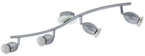 EGLO 92635 - Arco da soffitto in metallo, GU10, colore: Bianco