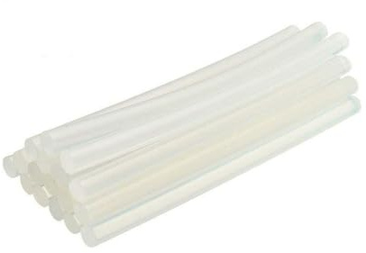 10x HOT MELT GLUE GUN STICKS 11mm x 200mm LONG FOR CRAFT ADHESIVE CLEAR MINI