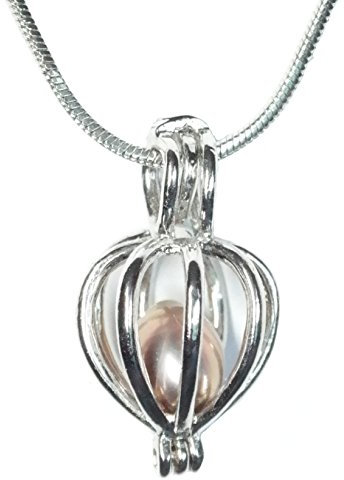 Kremers Schatzkiste Perle de souhait ange gardien avec collier assorti dans des perles de boîte cadeau