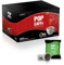 100 Capsule POP CAFFE' cremoso compatibile LAVAZZA ESPRESSO POINT
