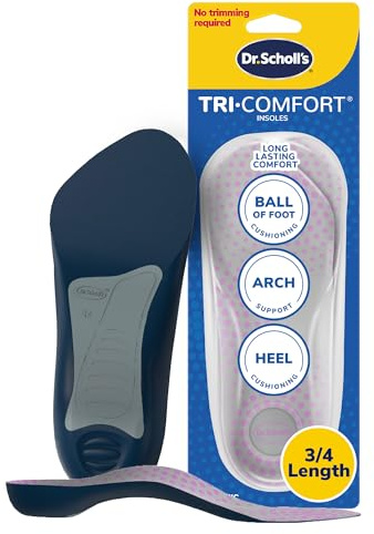 Dr. Scholl's Comfort Tri-Comfort Insoles for Women, 1 Pair, Size 6-10