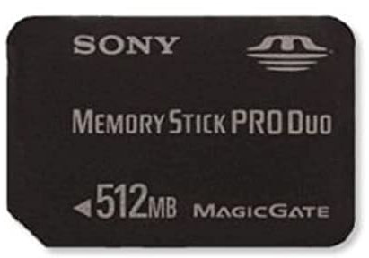 Sony - Memory Stick Pro Duo Memory Card (512MB) for PSP