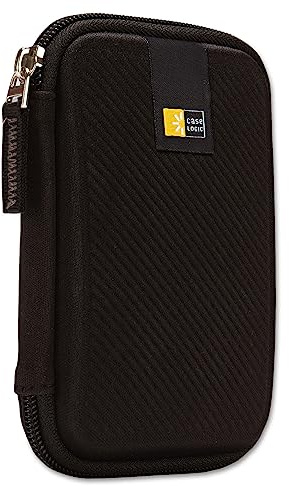 Case Logic EHDC-101 Hard Shell Case for 2.5-Inch Portable Hard Drive - Black