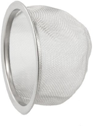 sourcingmap Filtre Théière Maille Thé Infuseur Filtre Tisane Crépine Filet Thé Panier Passoire épice 7cm Diamètre Couleur Argenté