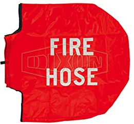 Dixon FHR-C1 RED Vinyl/Nylon Hose Reel Cover, 21 x 6