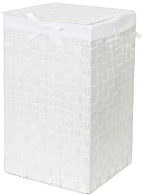Compactor Stan Panier de Rangement, Blanc, 30 x 30 x H 50 cm, RAN6889