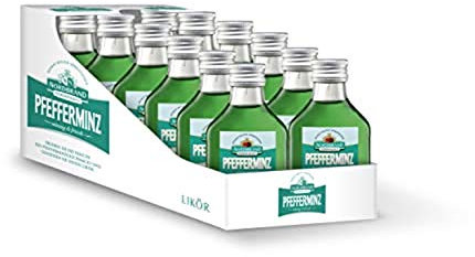 Nordbrand Pfefferminzlikör Pfeffi Shots (12 x 0.10 l)