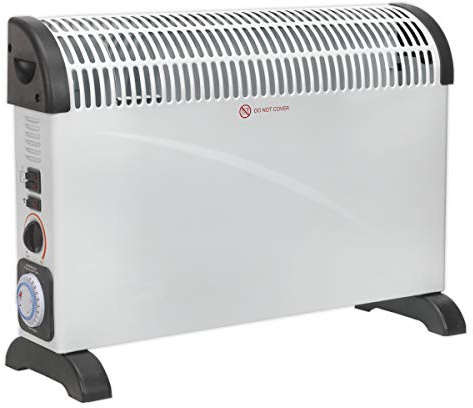 Sealey Cd2005Tt Convector Heater 2000W/230V With Turbo And Timer