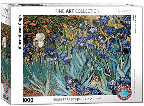 Eurographics 1000 Teile - Schwertlilien von Vincent van Gogh, 6000-4364, Mehrfarbig