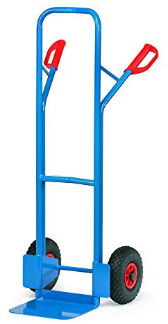 Fetra Transportgeräte mcacpcrb3 Sackkarre Räder aus Kautschuk A1, 300 kg Belastung, 17 kg Gewicht, 580 mm Breite x 1300 mm Höhe