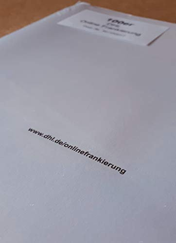 DHL Set von 100 Etiketten zur Online-Frankierung