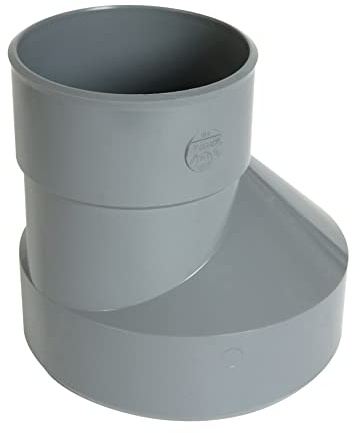 réduction - mâle / femelle - extérieure excentrée - diamètre 80 / 50 mm - nicoll ir3