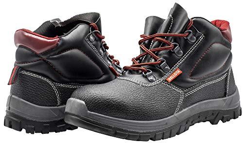 Bellota 7230044S3 - Botas de Seguridad Classic de Hombre y Mujer (Talla 44) de Piel Hidrofugada con Forro Acolchado Transpirable