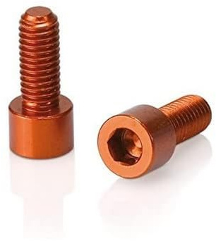 XLC Paire de Vis pour Porte-Bidon Orange, 10x10x5cm