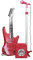 REIG 8431 Set Chitarra e Microfono, Rosso
