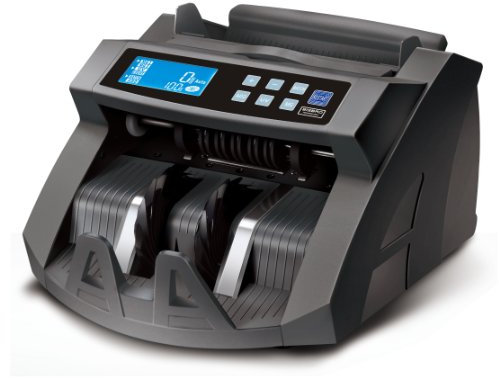 Geldzählmaschine BisBro Technology BB-2150C | 3 Jahre Garantie | Erkennt Falschgeld sofort | Schnelles Geldscheinprüfgerät | Zählt sicher 1000 Geldscheine in der Minute | Euro | US-Dollar | Pfund
