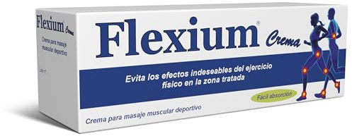 Flexium Crema - Crema Masaje Muscular de Fácil Absorción - 75ml