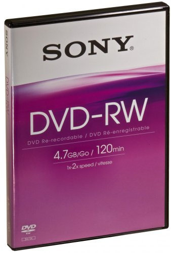 Sony DVD-RW Single Rewritable DVD+RW