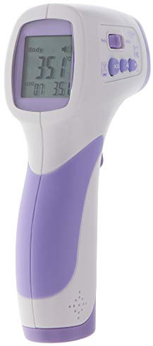 Brannan Body Temperature Thermometer- Non Contact Digital Infrared Forehead Thermometer Temperature Meter with Instant-Read LCD Display for Baby and Adults