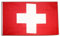 Flaggenfritze Drapeau Suisse Blanc 250 x 150 cm