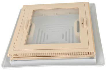 MPK Dachhaube 46 mit Rollo 400x400mm beige