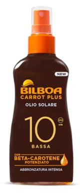 Bilboa Körpersonnenschutz Sonnenöl spray abbronzante spf10 protezione bassa 200 ml