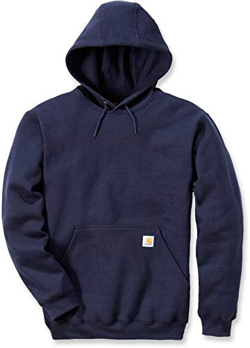 Carhartt Sweat à Capuche Homme, bleu marine, XL