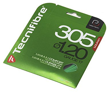 Tecnifibre Squashsaite 305 Squash 1,20 - Der grüne Klassiker, Fluo-grün