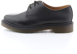 Dr. Martens 1461PW Smooth 59 Last Unisex-Erwachsene Derby Schnürhalbschuhe, Schwarz (Black Smooth), 36 EU