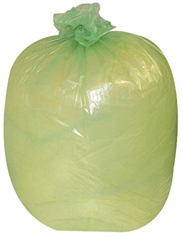 200x Jantex Refuse Rubbish Sacks Waste Bin Bags Green 380x290x180mm