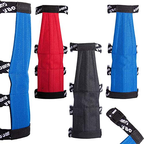 Aurora Dynamic Junior Lang - Armschutz - rot; Zubehör für Bogenschießen Kinder, Pfeil und Bogen, Bogensport