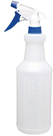 Jantex 6218 colour Coded Spray Bottles Blue 750ml 265X110X90mm Kitchen Cleaner Empty