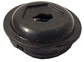 2 Stück Fahrrad Tretlager Kurbel Abdeck Kappen Gewinde Schrauben Abdeckung schwarz