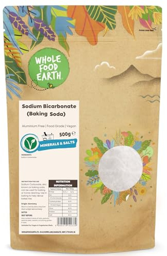 Wholefood Earth - Sodium Bicarbonate Baking Soda 500 g