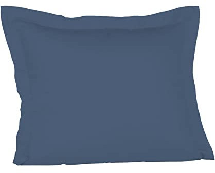 Fleuresse Colours Kissenbezug, Mako Satin, Denim, 35 x 40 cm